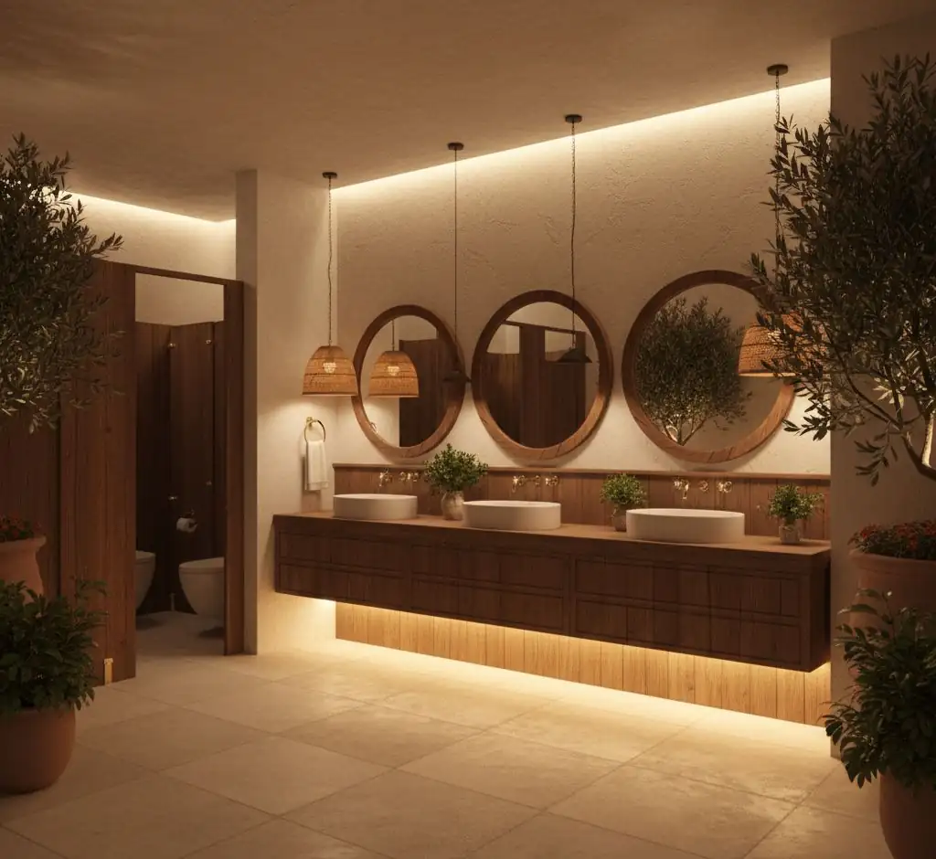 Diseño de interiores para restaurante